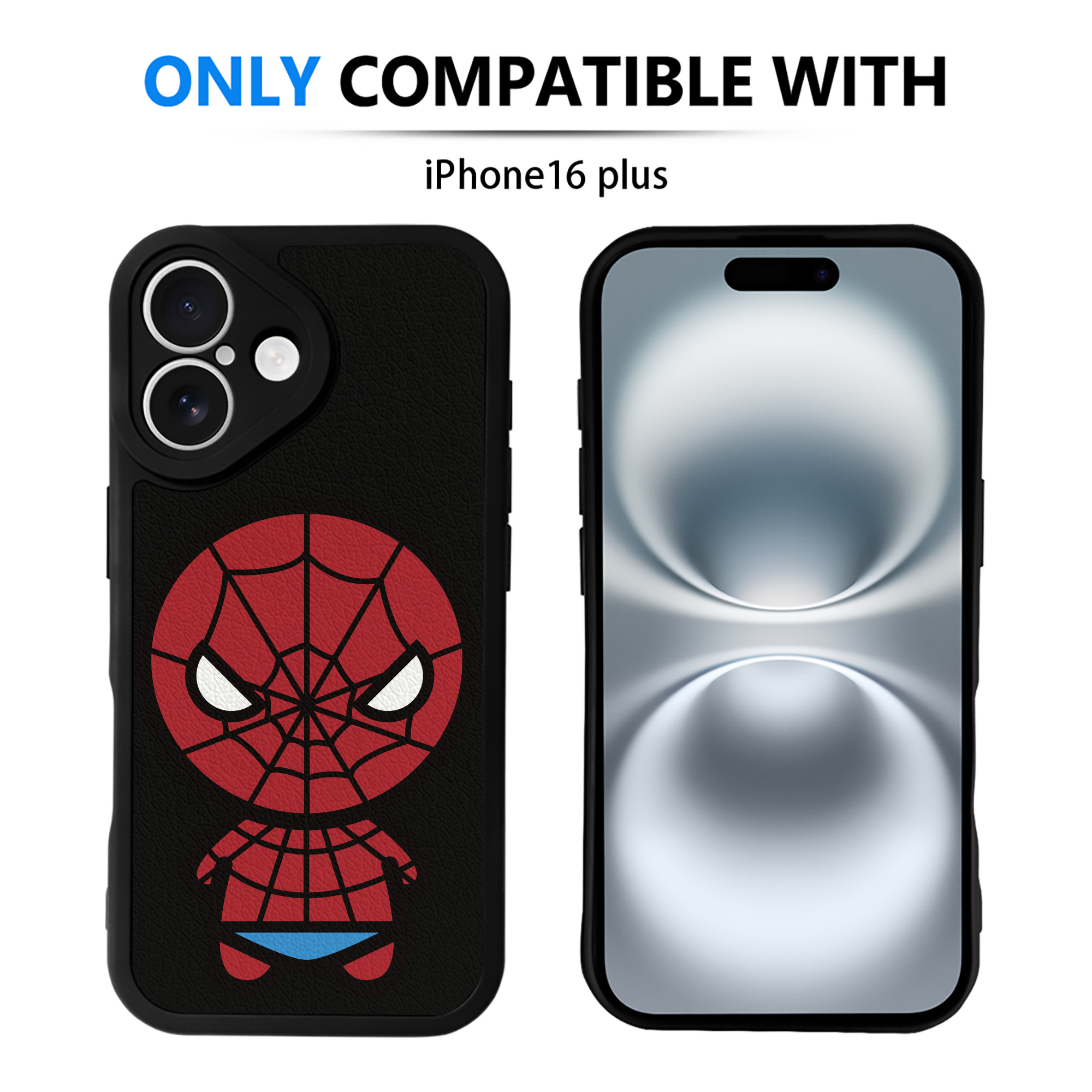 （画像用） アベンジャーズ The Avengers 【iPhone 16シリーズ対応】シリコンスマホケース（レザー調） 材質：シリコン